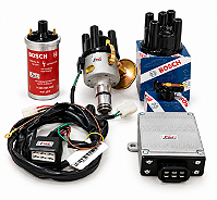 Kit Ignição Eletrônica Kombi Fusca Vw Tampa E Rotor Novo