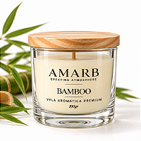 Vela Aromática Essential - Bamboo