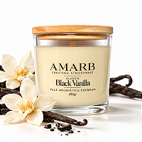 Vela Aromática Classic - Black Vanilla