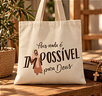 Ecobag Impossível 30x40