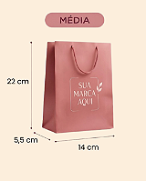 Sacola Personalizada M (50 Unidades)
