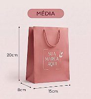Sacola Personalizada M (50 Unidades)