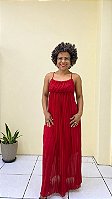 Vestido Crepe Chiffon/Midi