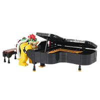 Blocos Bowser Peaches Music - Super Mário