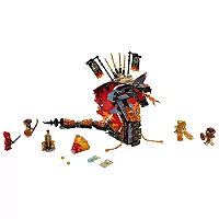 Blocos de Montar Dente de Fogo - Ninjago