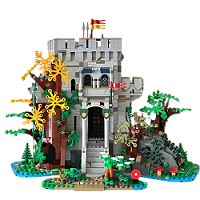 Castelo na Floresta - Blocos de Montar