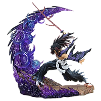Diorama Kokushibo Lua Superior 1 Com LED - Demon Slayer