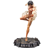 Estátua Eren Yeager Titan Punch 40cm - Attack On Titan