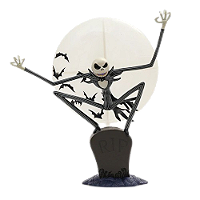 Estátua Jack Skellington Scary - O Estranho Mundo de Jack