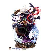 Estátua Roronoa Zoro Kiki Kyutoryu Asura - One Piece