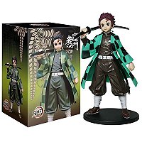 Figure Tanjiro Kamado Estátua Kimetsu No Yaiba - Demon Slayer