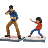 Pack 2 Figures As Aventuras de Jackie Chan