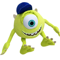 Pelúcia Mike Wazowski Monstros SA - Disney