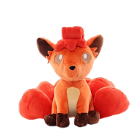 Pelúcia Vulpix Pokémon - Animes