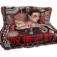 Tapete alta qualidade Jujutsu Kaisen 130x160Cm - Animes