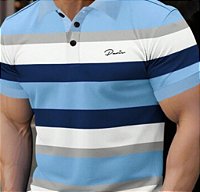 CAMISETA GOLO POLO LISTADA MASCULINA