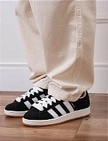 Tênis Adidas Campus Preto/Branco Nacional