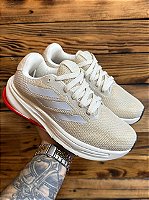 Tênis Adidas Super Nova Bege/Areia/Vermelho
