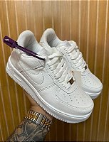 Tênis Nike Air Force Branco/Branco Premium