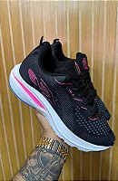 Tênis Olympikus Preto/Rosa/Azul/Branco