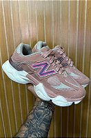 Tênis New Balance 96/60 Rosa no Couro Legítimo Premium.