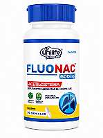 Fluonac Acetilcisteína NAC 600mg Unilife 30 Cápsulas Veganas