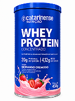 Whey Protein Concentrado Catarinense Morango Cremoso 450g