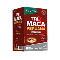 Tri Maca Peruana em Pó | 100 g | Lauton | 100% Pura | Importada do Peru