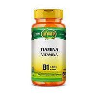 Vitamina B1 Tiamina 1,2mg Unilife Vitamins 60 Cápsulas Vegano