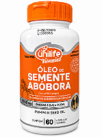 Óleo de Semente de Abóbora 1000 mg | 60 Cápsulas | Unilife Vitamins | Biokosher