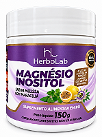 Magnésio Inositol HerboLab Melissa Maracujá 150g Vitamina B6