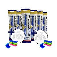 Clareador Dental Whiteness Perfect 22% FGM com 6 Un e 2 Pares de Moldeiras