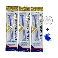 Clareador Whiteness Perfect 22% - 3 Unid + 1 Par de Moldeira