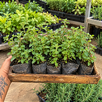 Orégano Caixa com 15 Mudas para Cultivo