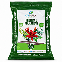 Composto Premium para Flores e Folhagens Calterra — 3 kg