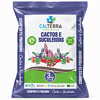 Substrato para Cactos e Suculentas Calterra — 3 kg