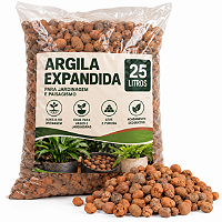 Argila Expandida - 25 litros
