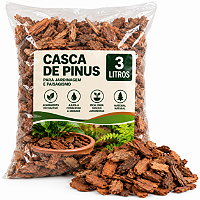 Casca de Pinus — 3 Litros