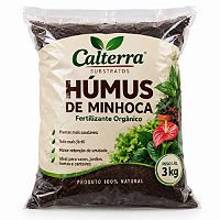Húmus de Minhoca Calterra — 3 kg