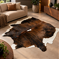 Tapete de couro Bovino 1,95x2,00- Nobre couros