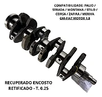 Eixo Virabrequim Gm 1.8 Palio Montana Stilo Corsa T. 0.25