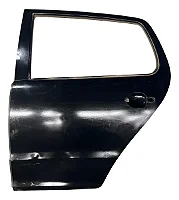 Porta Traseira Esquerda Volkswagen Fox 2003/2009 Detalhes Traseira Motorista Preto