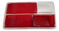 Lente Traseira Esquerda Variant 74/77 Vermelha Moderna Vermelho