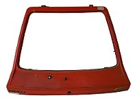 Tampa Traseira Porta-malas Ford Escort 1987 A 1995 Vermelho