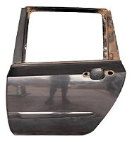 Porta Traseira Esquerda Motorista Fiat Stilo Traseira Esquerdo Preto