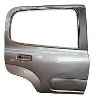 Porta Traseira Direita Fiat Uno Vivace 2011/2018 Com Detalhe Traseira Direita Cinza