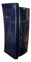 Tampa Traseira Porta-malas Omega 92/95 Azul Azul