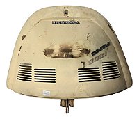 Tampa Traseira Do Motor Fusca 73 Em Diante Detalhes Bege