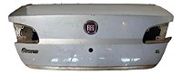 Tampa Traseira Porta Malas Fiat Siena G4 2010/2012 Prateado