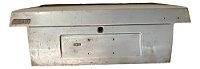 Tampa Traseira Porta Malas Fiat Premio 86/92 Cinza